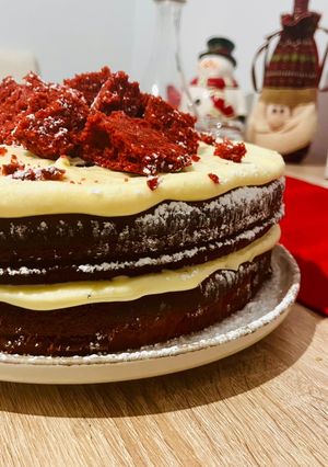 Φωτογραφία της συνταγής Red velvet cake! 🍰