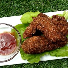 A picture of Cripsy fried chicken.