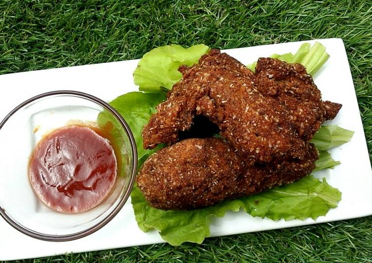 Easiest Way to Prepare Homemade Cripsy fried chicken