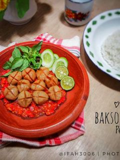 Foto resep Bakso Goreng Penyet