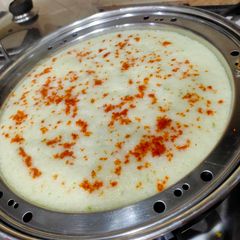 A picture of Soji na khata dhokla.
