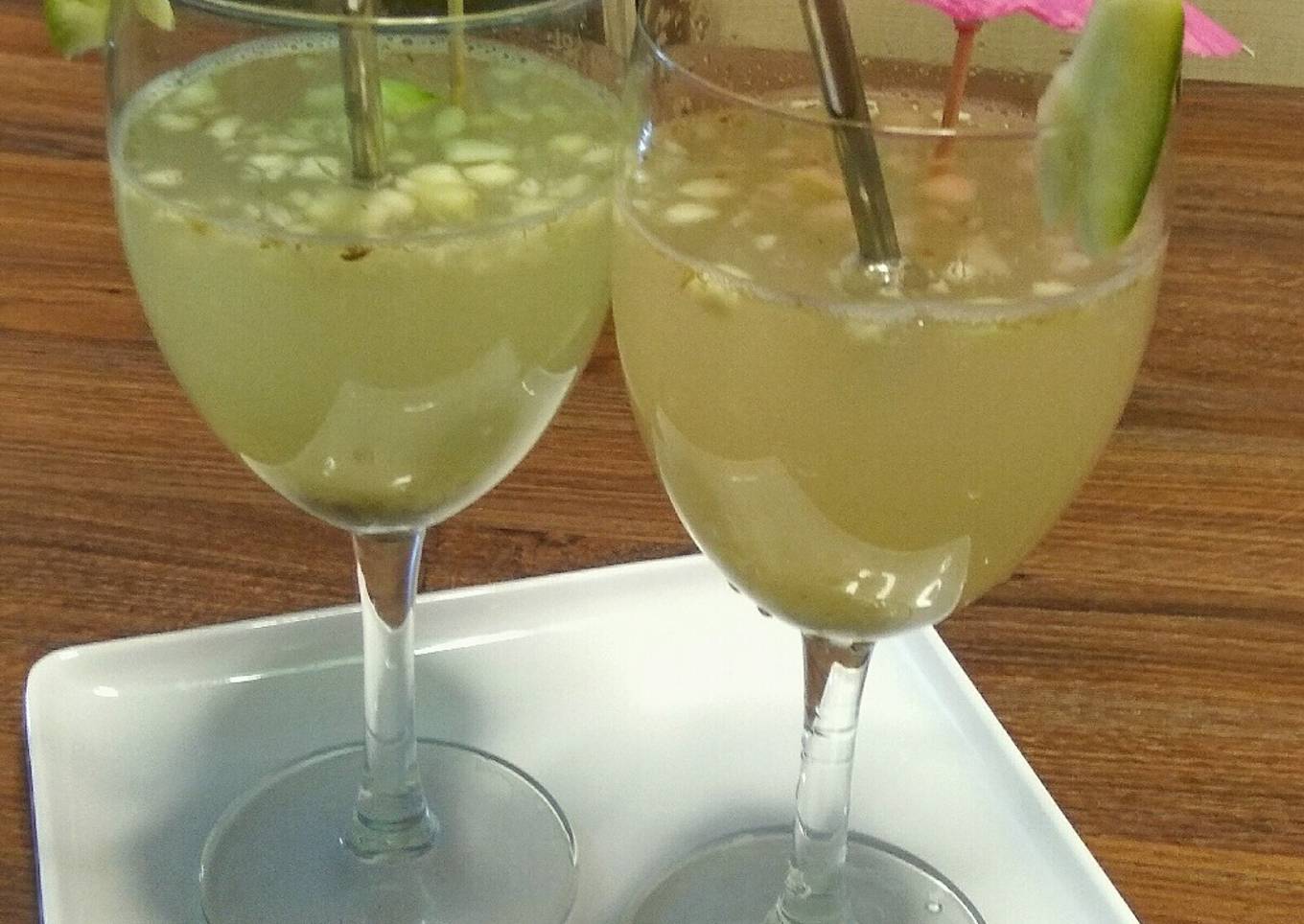 Raw mango sharbat