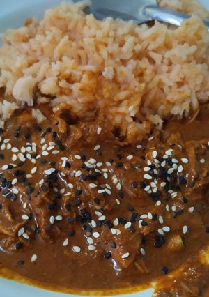 A picture of Quick Mole with Chicken.