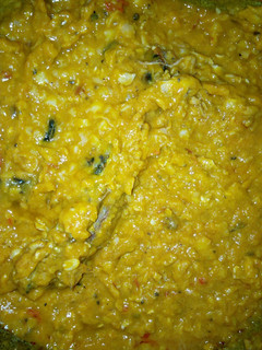 A picture of Beans soup(obo egwa).