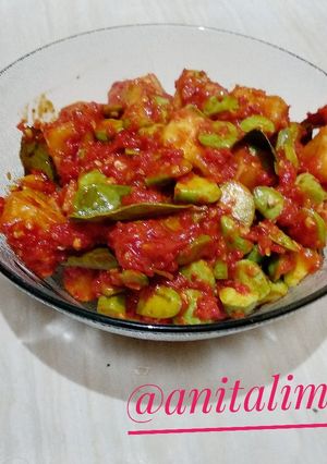Foto resep Sambal pete vegetarian