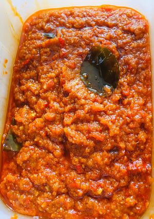 Foto resep Sambel goreng jahe