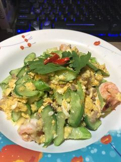 รูปของ แตงกวาผัดไข่