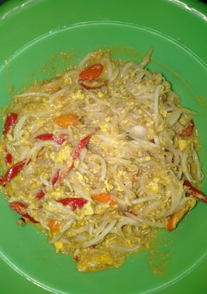 Foto resep 108. Tauge Goreng Telor Saos Tiram Pedas by Uliz Kirei