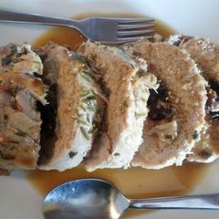 A picture of Pork and prunes.