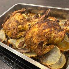 A picture of Roast Spring Chicken 燒春雞.
