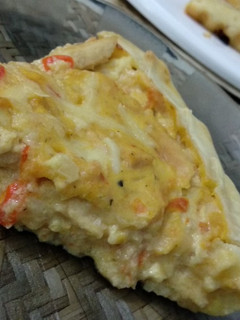 Una foto de Tarta cremosa de pollo