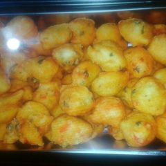 A picture of Spicy potatoes.