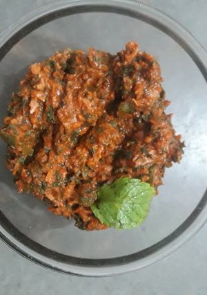 ફુદિના ચટણી(pudina chutney in Gujarati) રેસીપી મુખ્ય ફોટો