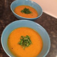 A picture of Butternut Squash Soup.