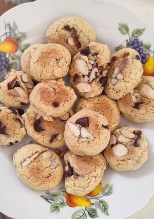 Una foto de Galletas con chispas de chocolate 🍪