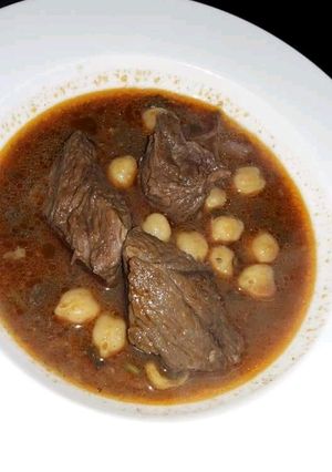 صورة لوصفة شطيطحة لحم⁦ ❤️⁩