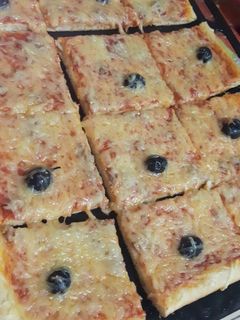 صورة لوصفة بيتزا 🍕