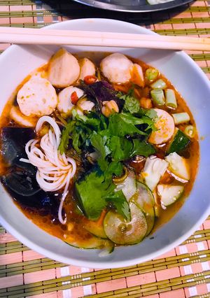 รูปของ หมี่เสฉวน เผ็ด เปรี้ยว จ่ะ รับรองแซ่บ🌶🌶