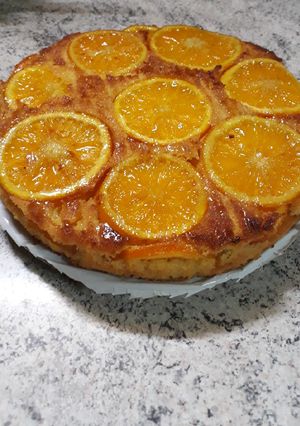 Una foto de Torta de Naranja invertida