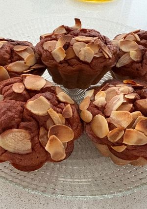 Una foto de Muffins de remolacha y verduras