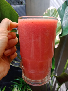 Foto resep Jus Strawberry Semangka