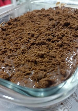 Una foto de Postre chocolate