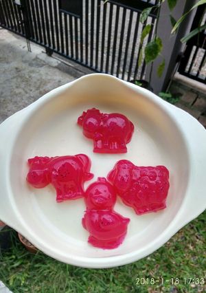 Foto resep Mpasi agar naga merah 🐲