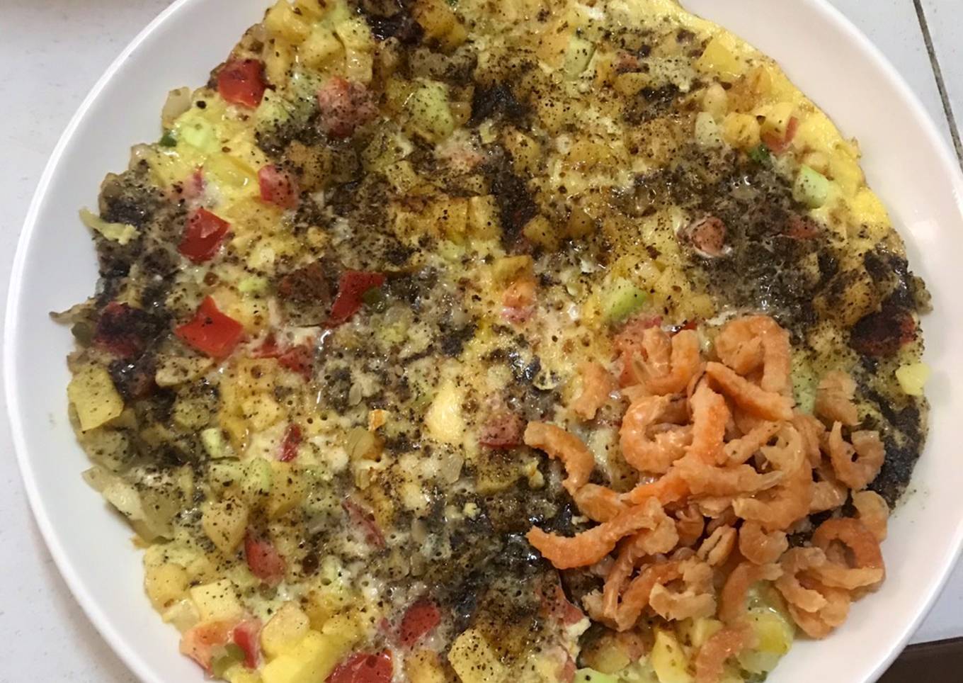 Omelettes végétarienne