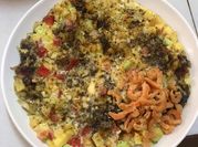 Une photo de concombre crevette