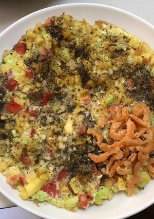 Une photo de Omelettes végétarienne