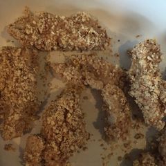 Almond Crusted Chicken Tenders A picture of Almond Crusted Chicken Tenders.