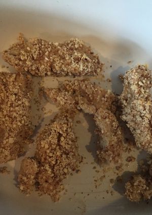 A picture of Almond Crusted Chicken Tenders.