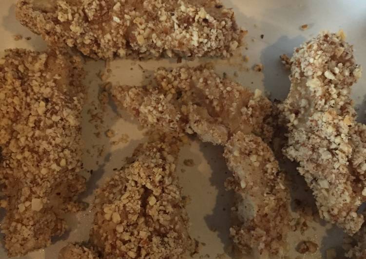 Step-by-Step Guide to Prepare Any-night-of-the-week Almond Crusted Chicken Tenders