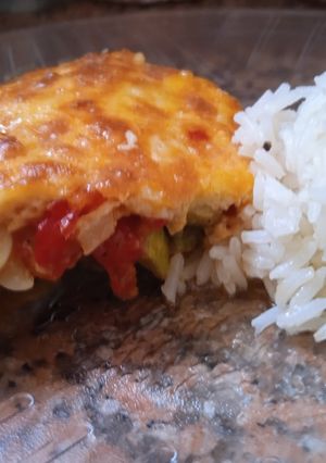 Una foto de Zapallitos gratinados con queso