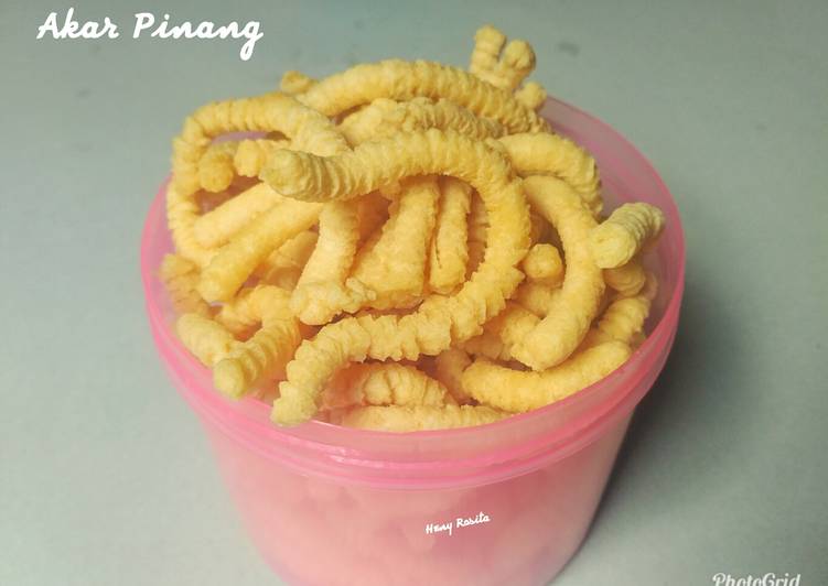 Resep Akar Pinang aka Ulat Sutra Anti Gagal