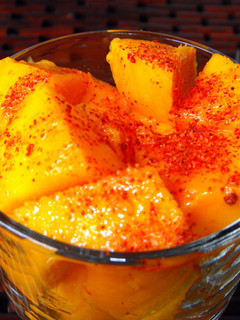 A picture of Mango salad.