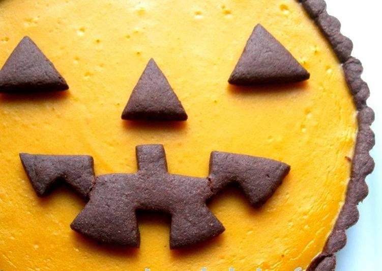 ▲A Kabocha Squash Tart for Halloween▲