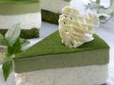 white chocolate mousse