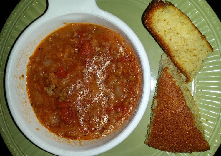 Steps to Make Homemade Becky’s Beef Goulash