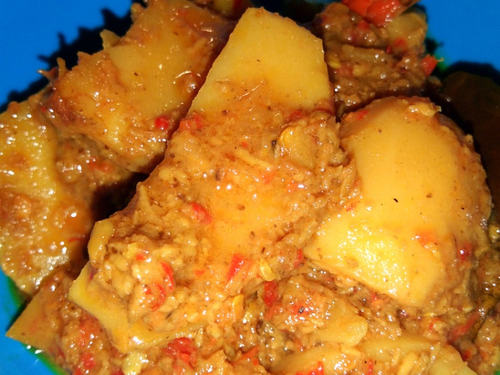 Resep Rendang kentang ala anak kos yang Lezat