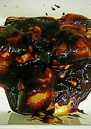A picture of Tex's Devil's Cut Bourbon BBQ Sauce 🍷🔥🍶.