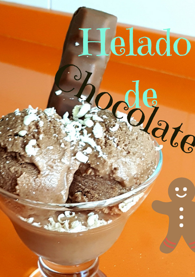 Una foto de Cómo hacer helado de chocolate cremoso