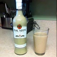A picture of Puerto Rican Coquito.