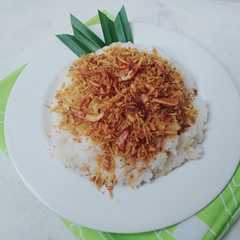 Ketan Serundeng Abon Ayam-レシピのメイン写真