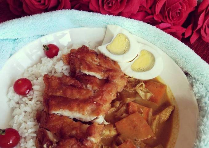 Nasi kare jepang #ketopad #DEBM foto resep utama