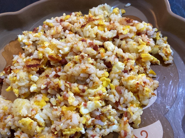 Ternyata ini lho! Resep buat Nasi goreng telur kornet (menu simple anak 2 tahun) dijamin sesuai selera