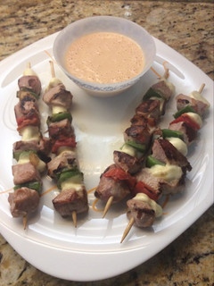Una foto de Brochetas