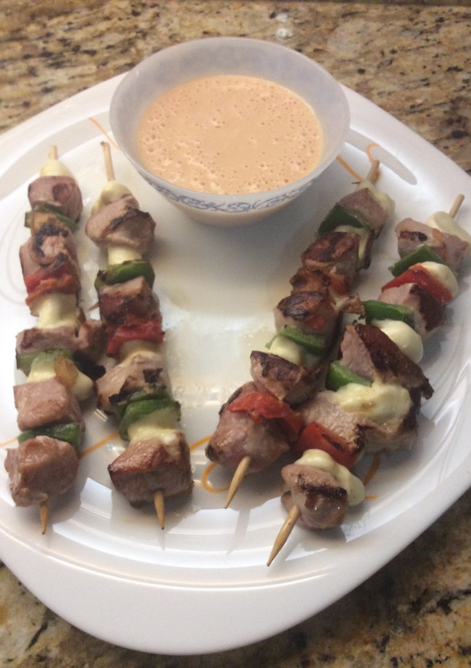 Una foto de Brochetas