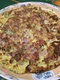 Omelet with Prosciutto, Onion, and Herbs