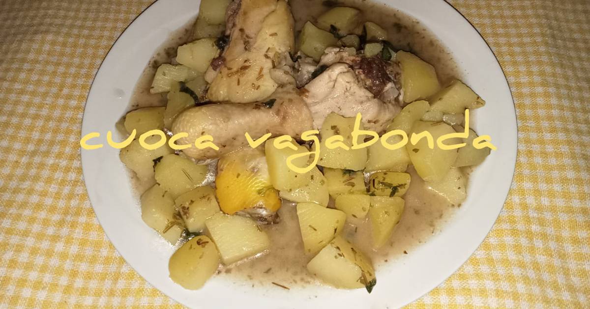 Ricetta Cosce di Pollo e Patate in umido di CuocaVagabonda - Cookpad